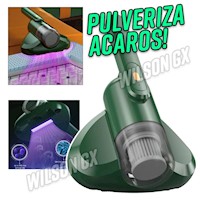 Aspiradora Inalámbrica Anti Ácaros de Mano con Luz UV Portatil