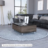 MESA DE CENTRO 5G-2  COLOR: COÑAC / WENGUE | MARCA: TUHOME