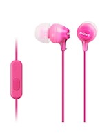 Audífonos In Ear MDR-EX15AP con micrófono Rosado