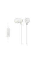 Audífonos In Ear Sony con micrófono MDR-EX15AP Blanco