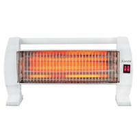 Estufa Calefactor de Cuarzo Kendal Triple Tubo 1200W 14m2 KC-1200