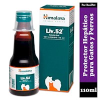 Protector Hepático Perros y Gatos Himalaya LIV 52 110ml