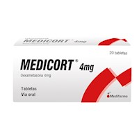 Medicort 4 mg Tabletas