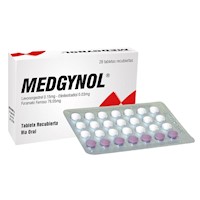 Medgynol 0.15 mg + 0.03 mg Tabletas Recubiertas