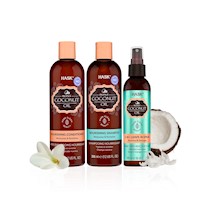 Hask Monoi Coconut Shampoo + Acondicionador + Spray