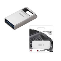 Memoria Usb Kingston DataTraveler Micro 128GB Ultra Pequeño Metal