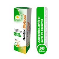Menthobióticos 3 mg Pastilla para Chupar