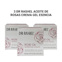 3 Dr Rashel Aceite de Rosas Crema Gel Esencia Brillo