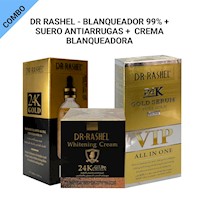 Dr Rashel - Blanqueador 99% + suero antiarrugas + crema blanqueadora