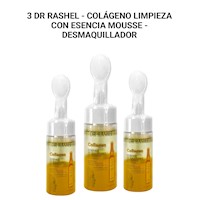 3 Dr Rashel - Colágeno limpieza con esencia mousse - desmaquillador