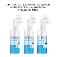 3 Dr Rashel - limpiador de esencia mousse  - desmaquillador