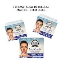 3 Crema facial de celulas madres - stem cells