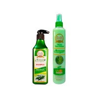 Shampoo Romero 320ml + Spray Para Peinar Romero 286ml