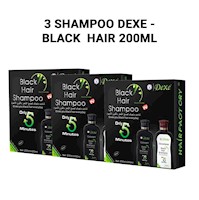 3 Shampoo DEXE - Black Hair 200ml