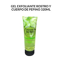 Gel Exfoliante Rostro y Cuerpo de Pepino 320ml