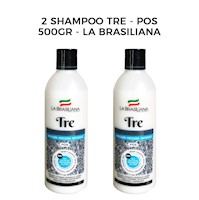 2 Shampoo Tre- Pos 500gr - La Brasiliana