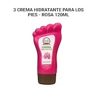 Crema Hidratante para los pies - Rosa 120ml