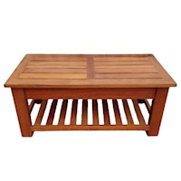 Mesa de centro para Terraza Paracas en madera