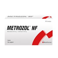 Metrozol NF 500 mg + 100 mg Óvulos