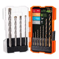 Set 11 Brocas para Metal y Concreto en Estuche 11335 Truper