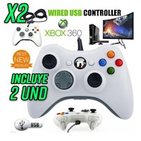 Kit 2 Mandos Xbox 360 para XBOX / PC / COMPUTADORA