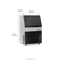 ILUMI MAQUINA HIELO DE HASTA 40 KG