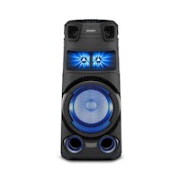 Sony - Equipo de Sonido con Bluetooth USB Karaoke DVD MHC-V73D - Negro