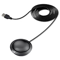 MICRÓFONO GENIUS MIC-100U PARA VIDEOCONFERENCIA NEGRO