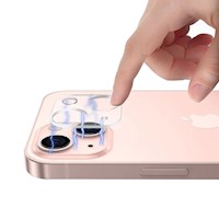 Protector de Cámara Compatible con iPhone 14 y 14 Plus de Vidrio Templado