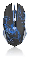 Mouse Gamer 6 Botones Micronics Scorpion Luces Led