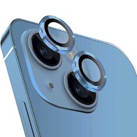 Protector de Cámara Metálico Compatible con iPhone 13-13 Mini Blue