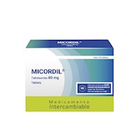 Micordil 80 mg Tabletas