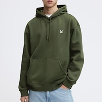 Catlion - Dark Green Cat Hoodie