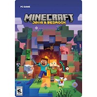 Minecraft Java Bedrock Edition PC - Código Digital