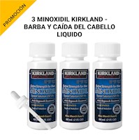 3 Minoxidil Liquido Kirkland