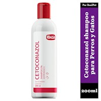 Shampoo Cetoconazol Antimicótico 2% Ibasa Gato y Perro 200ml