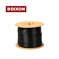 Rollo Cable Coaxial RG6 1080-K Dixon 18 AWG Malla90% 305m Exterior PVC