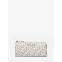 Michael Kors Cartera grande y logotipo de Jet Set Travel | Vainilla