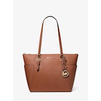 Michael Kors Bolso tote grande Charlotte de piel saffiano | Luggage