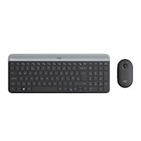 COMBO TECLADO LOGITECH + MOUSE MK470 WIRELESS NEGRO