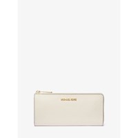 Michael Kors Cartera grande Jet Set Travel de piel saffiano | Lt Cream