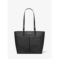 Michael Kors Bolso tote mediano con bolsillo y logotipo de Jet Set | Black