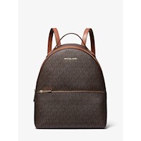Michael Kors Mochila mediana con logotipo de Sheila | Marrón