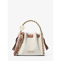 Michael Kors Bolso de hombro Mina grande | Vainilla