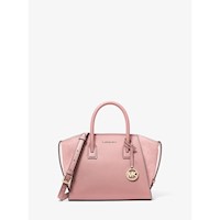 Michael Kors Bolso pequeño Avril de piel granulada | Powder Blush