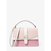 Michael Kors Bolso satchel de la firma Greenwich | Pwd Blsh Mlt