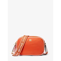 Michael Kors Bolso bandolera mediano de nailon para cámara Jet Set | Red Clay