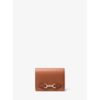 Michael Kors Cartera pequeña de piel granulada Carson | Luggage