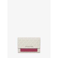Michael Kors Cartera Jet Set Signature | Dk Raspberry Multi