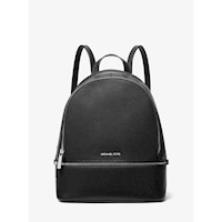 Michael Kors Mochila Rhea de piel granulada | Negro